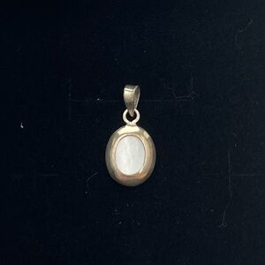 Sterling silver necklace charm